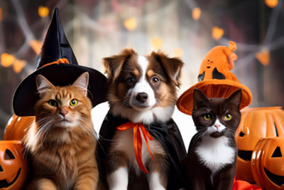 bienestar animal, consejos Halloween
